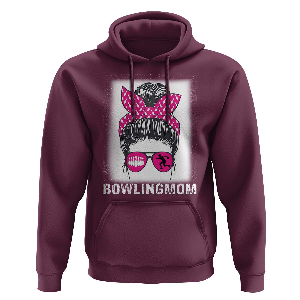 Bowling Mom Life Hoodie Funny Bowler Gift - Wonder Print Shop