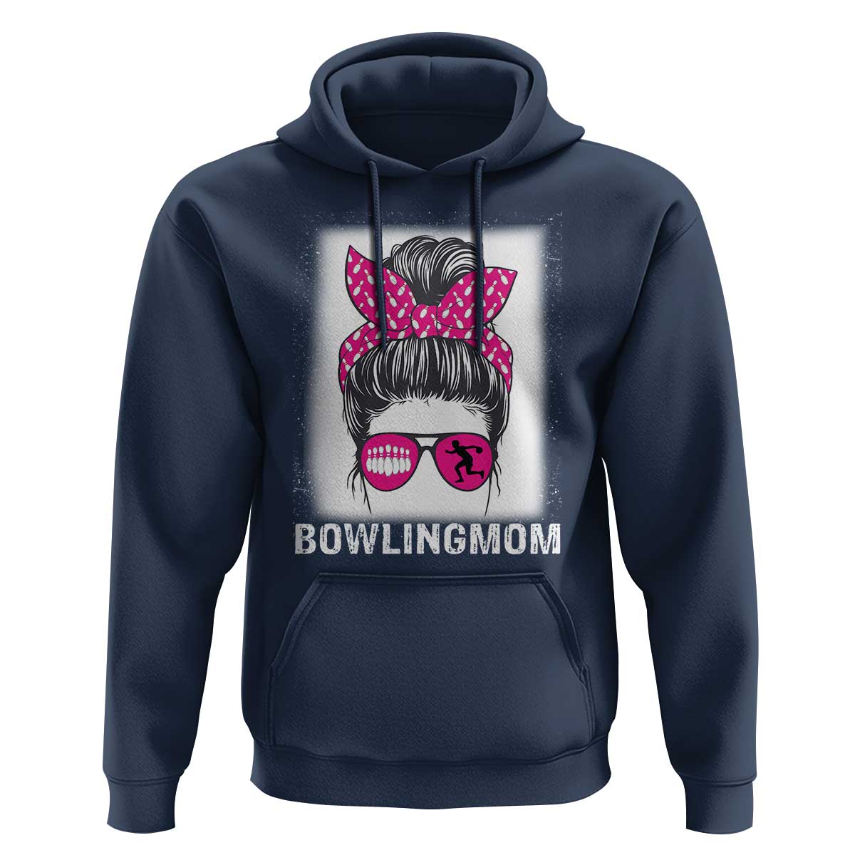 Bowling Mom Life Hoodie Funny Bowler Gift - Wonder Print Shop
