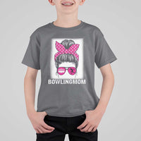 Bowling Mom Life T Shirt For Kid Funny Bowler Gift - Wonder Print Shop