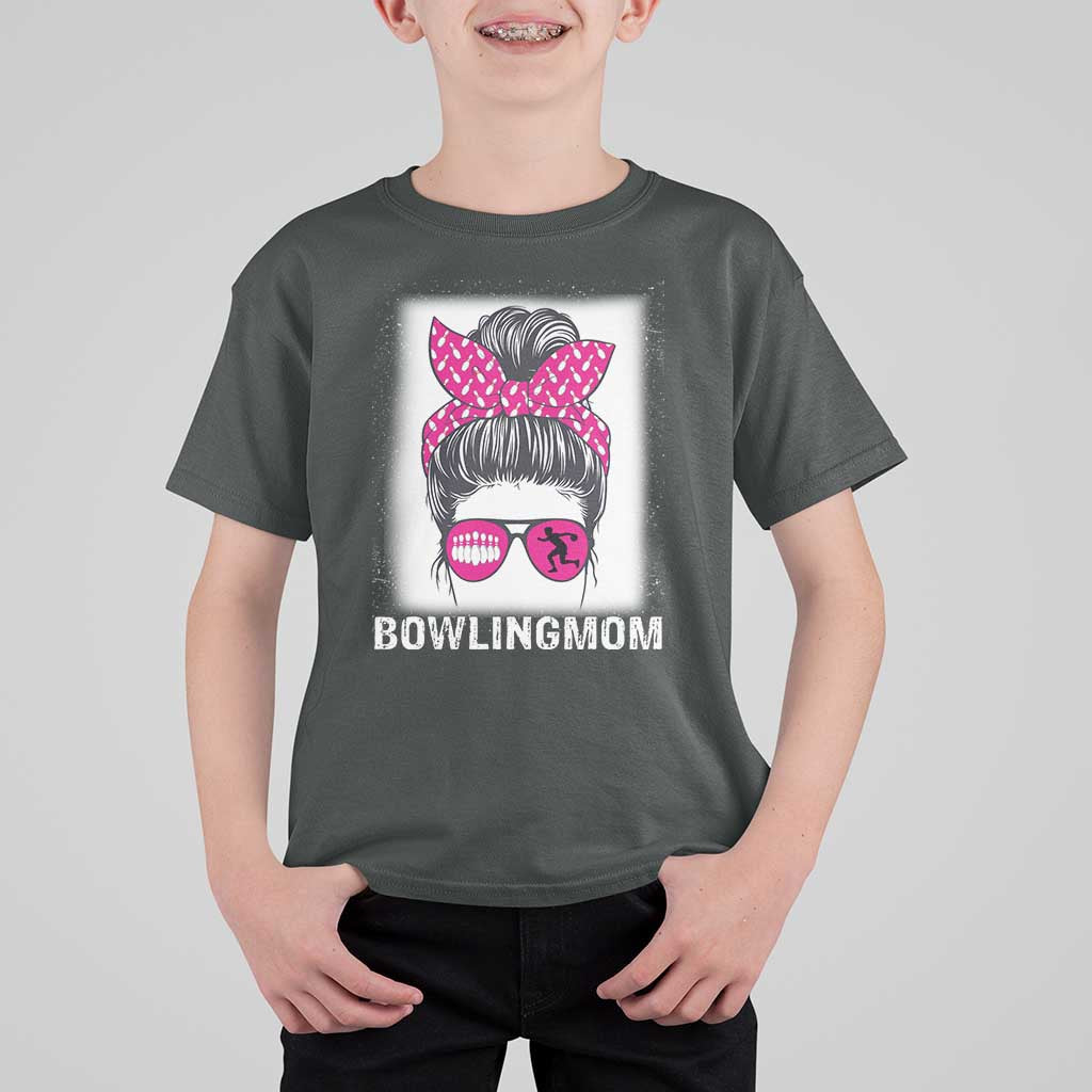 Bowling Mom Life T Shirt For Kid Funny Bowler Gift - Wonder Print Shop