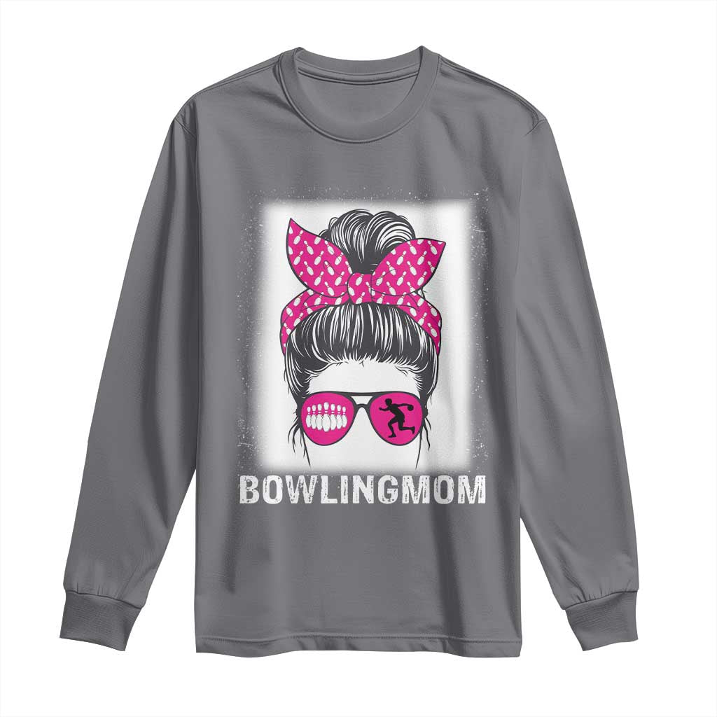 Bowling Mom Life Long Sleeve Shirt Funny Bowler Gift - Wonder Print Shop