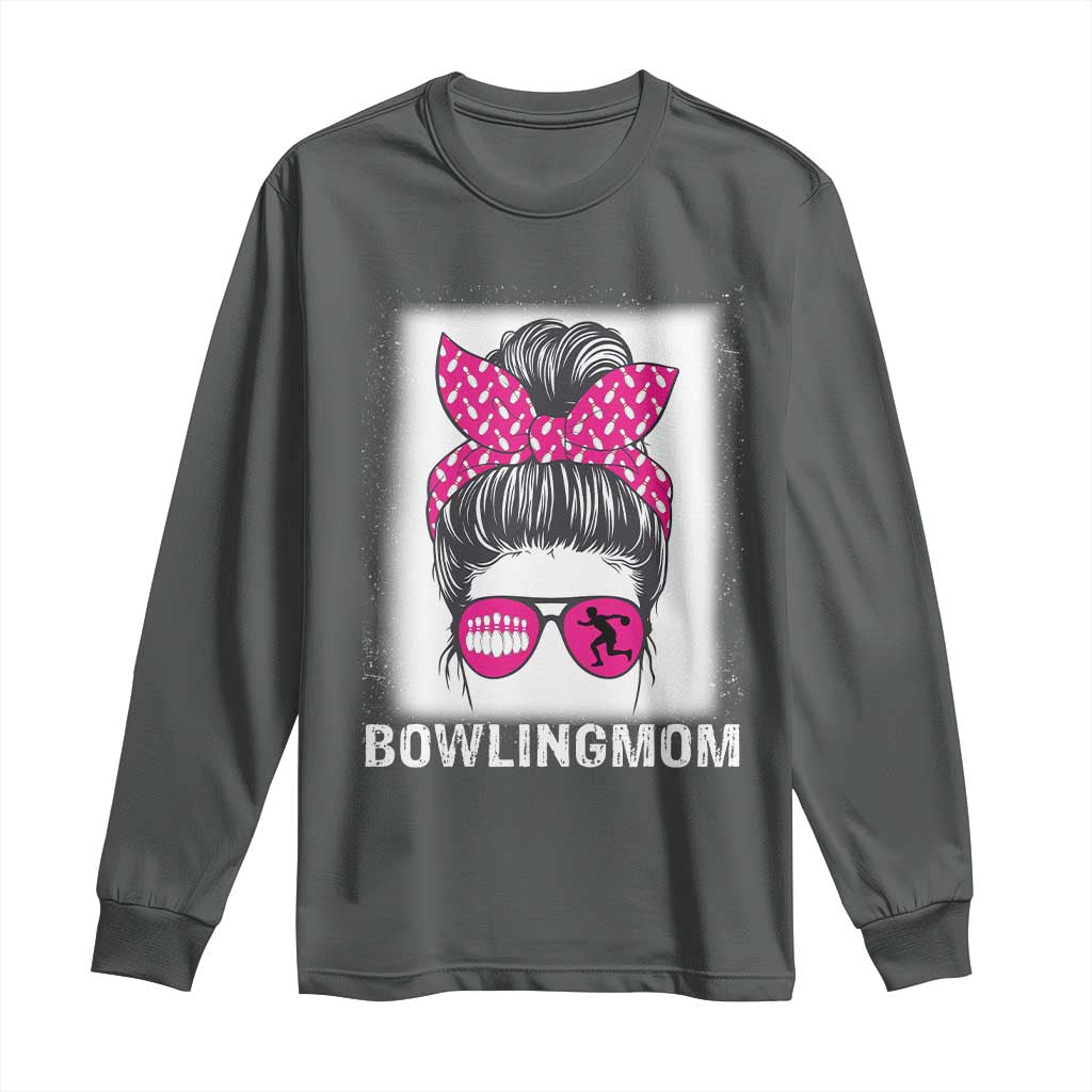 Bowling Mom Life Long Sleeve Shirt Funny Bowler Gift - Wonder Print Shop
