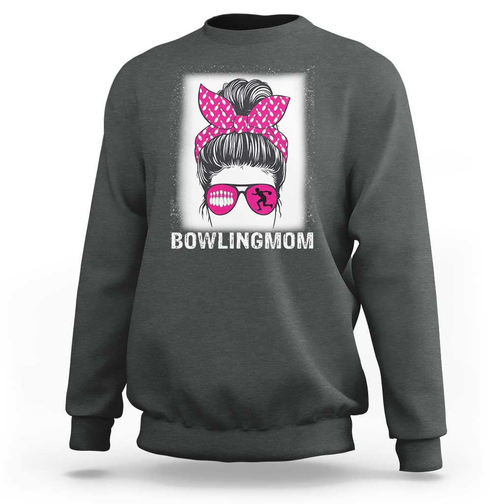 Bowling Mom Life Sweatshirt Funny Bowler Gift - Wonder Print Shop