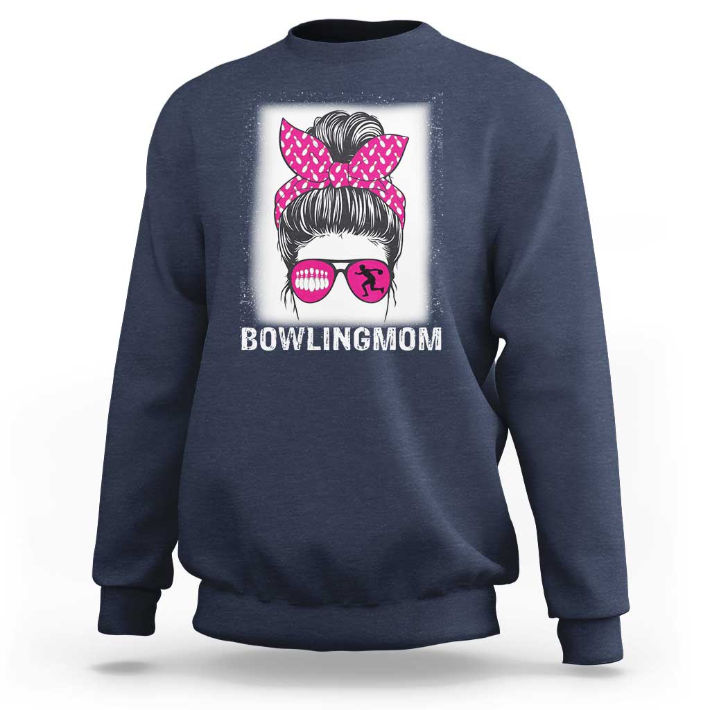 Bowling Mom Life Sweatshirt Funny Bowler Gift - Wonder Print Shop