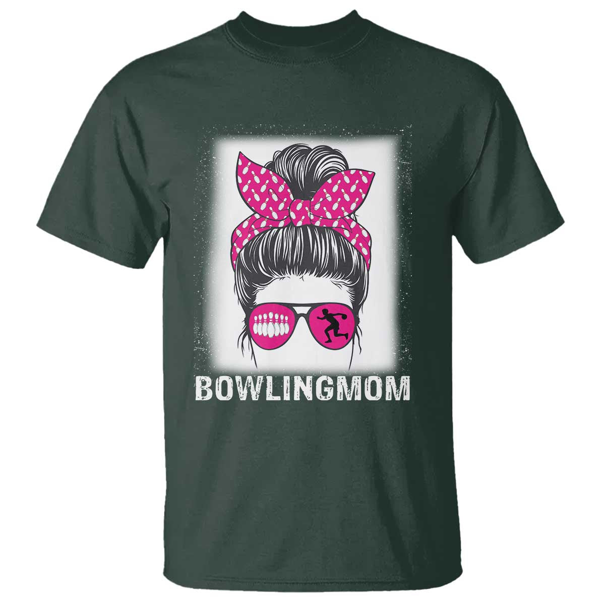 Bowling Mom Life T Shirt Funny Bowler Gift - Wonder Print Shop
