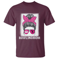 Bowling Mom Life T Shirt Funny Bowler Gift - Wonder Print Shop