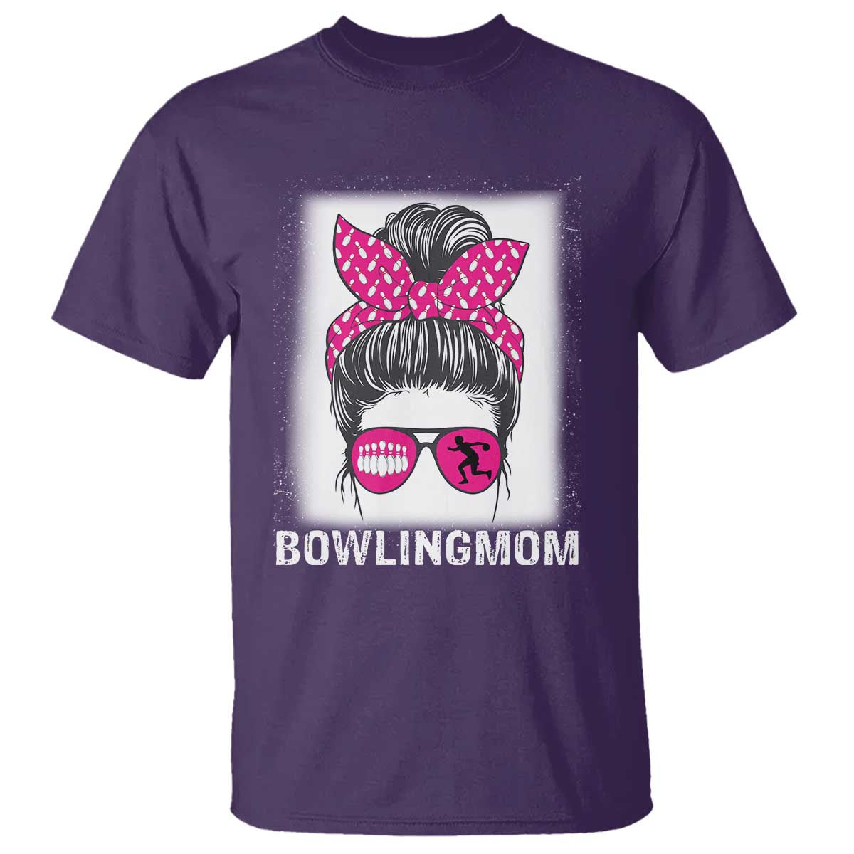 Bowling Mom Life T Shirt Funny Bowler Gift - Wonder Print Shop