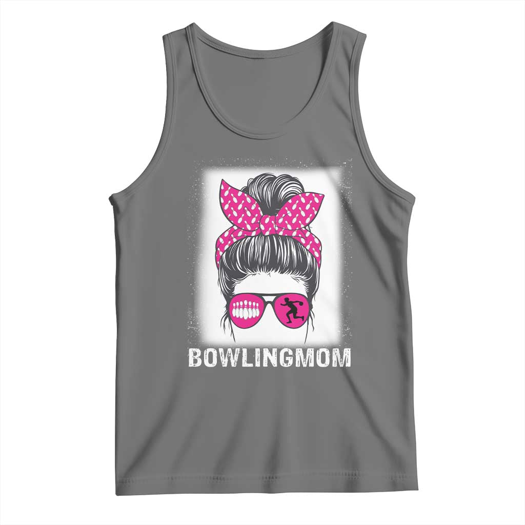 Bowling Mom Life Tank Top Funny Bowler Gift - Wonder Print Shop