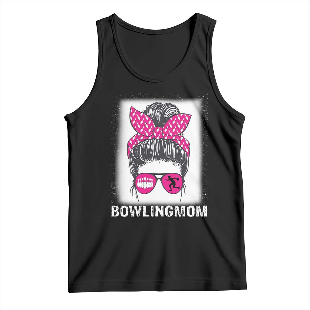 Bowling Mom Life Tank Top Funny Bowler Gift - Wonder Print Shop