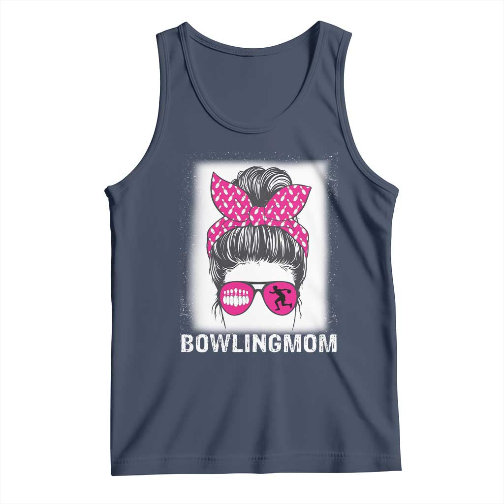 Bowling Mom Life Tank Top Funny Bowler Gift - Wonder Print Shop