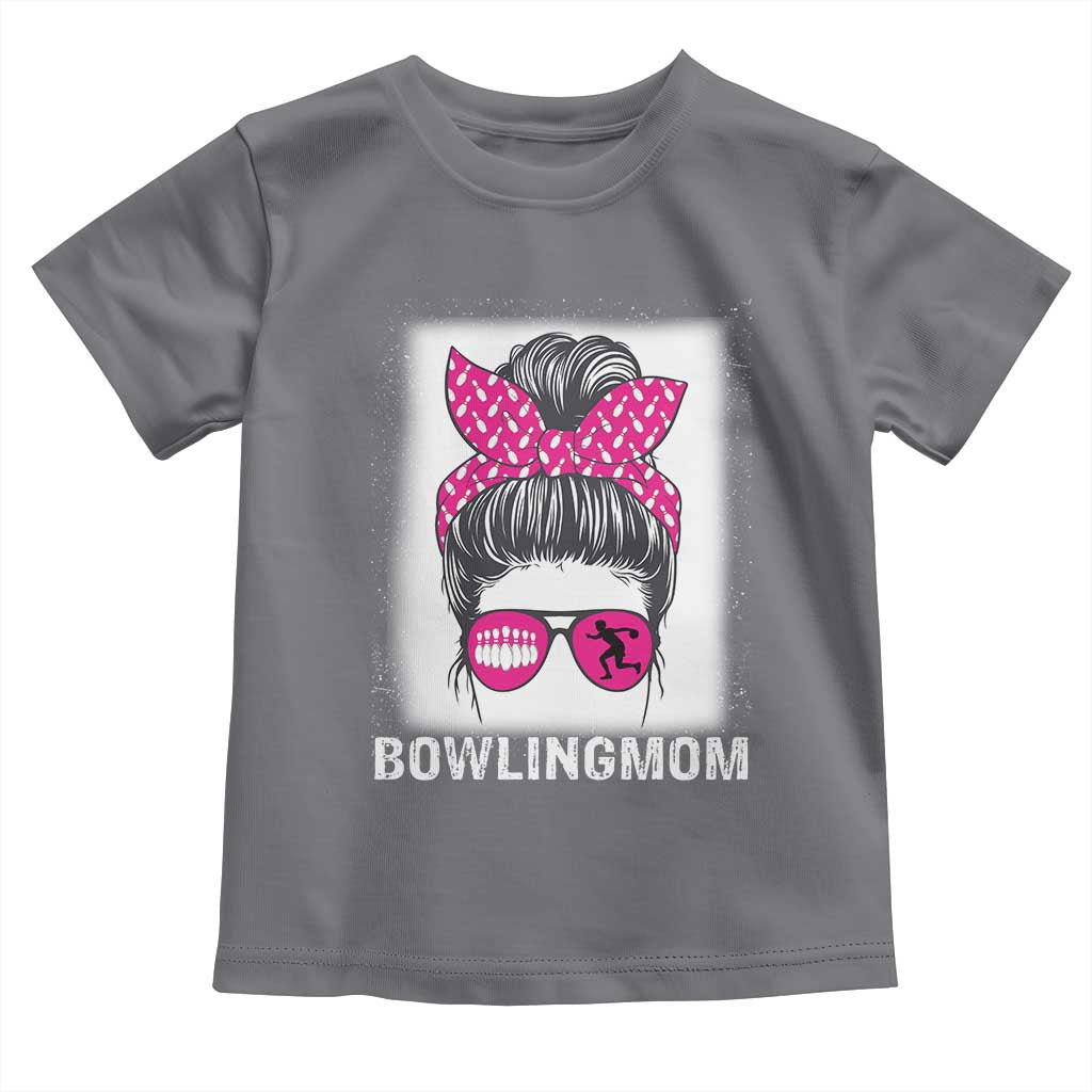Bowling Mom Life Toddler T Shirt Funny Bowler Gift - Wonder Print Shop