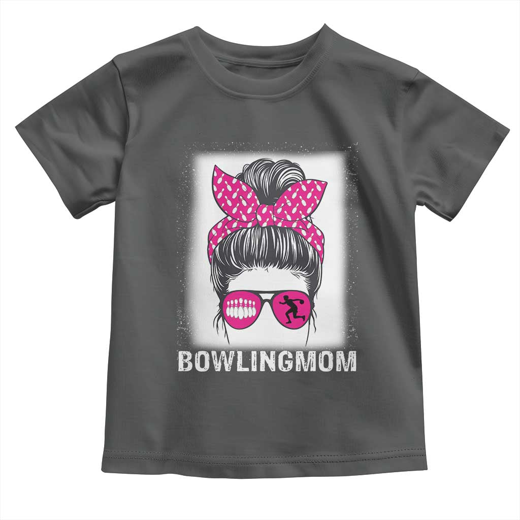Bowling Mom Life Toddler T Shirt Funny Bowler Gift - Wonder Print Shop