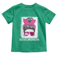 Bowling Mom Life Toddler T Shirt Funny Bowler Gift - Wonder Print Shop