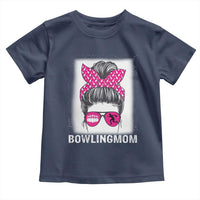 Bowling Mom Life Toddler T Shirt Funny Bowler Gift - Wonder Print Shop