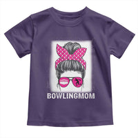 Bowling Mom Life Toddler T Shirt Funny Bowler Gift - Wonder Print Shop