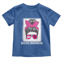 Bowling Mom Life Toddler T Shirt Funny Bowler Gift - Wonder Print Shop