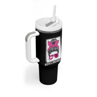Bowling Mom Life Tumbler With Handle Funny Bowler Gift - Wonder Print Shop