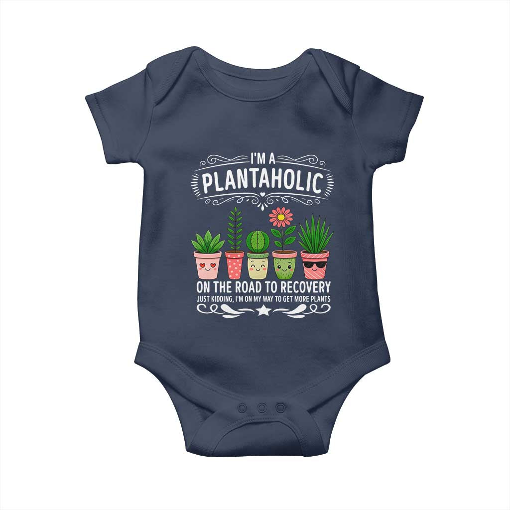 Funny Plantaholic Baby Onesie Im On My Way To Get More Plants - Wonder Print Shop