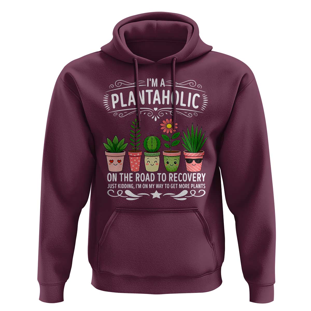 Funny Plantaholic Hoodie Im On My Way To Get More Plants - Wonder Print Shop