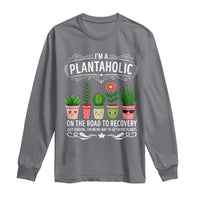 Funny Plantaholic Long Sleeve Shirt Im On My Way To Get More Plants - Wonder Print Shop