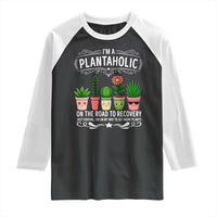 Funny Plantaholic Raglan Shirt Im On My Way To Get More Plants - Wonder Print Shop