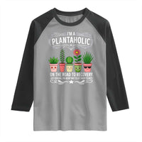 Funny Plantaholic Raglan Shirt Im On My Way To Get More Plants - Wonder Print Shop