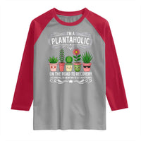 Funny Plantaholic Raglan Shirt Im On My Way To Get More Plants - Wonder Print Shop