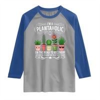 Funny Plantaholic Raglan Shirt Im On My Way To Get More Plants - Wonder Print Shop
