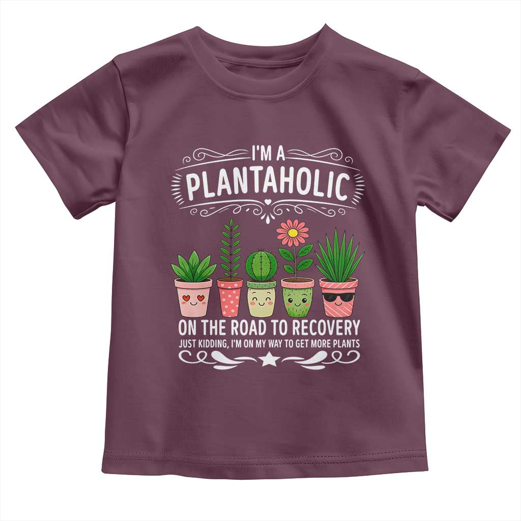 Funny Plantaholic Toddler T Shirt Im On My Way To Get More Plants - Wonder Print Shop