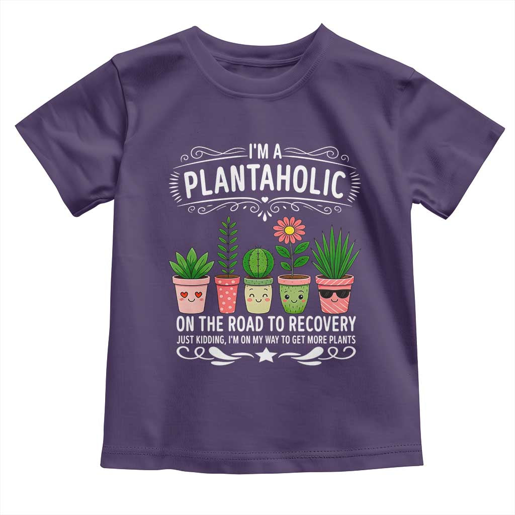 Funny Plantaholic Toddler T Shirt Im On My Way To Get More Plants - Wonder Print Shop
