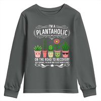Funny Plantaholic Youth Sweatshirt Im On My Way To Get More Plants - Wonder Print Shop