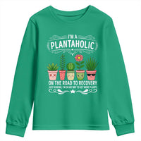 Funny Plantaholic Youth Sweatshirt Im On My Way To Get More Plants - Wonder Print Shop