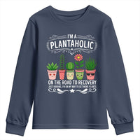 Funny Plantaholic Youth Sweatshirt Im On My Way To Get More Plants - Wonder Print Shop