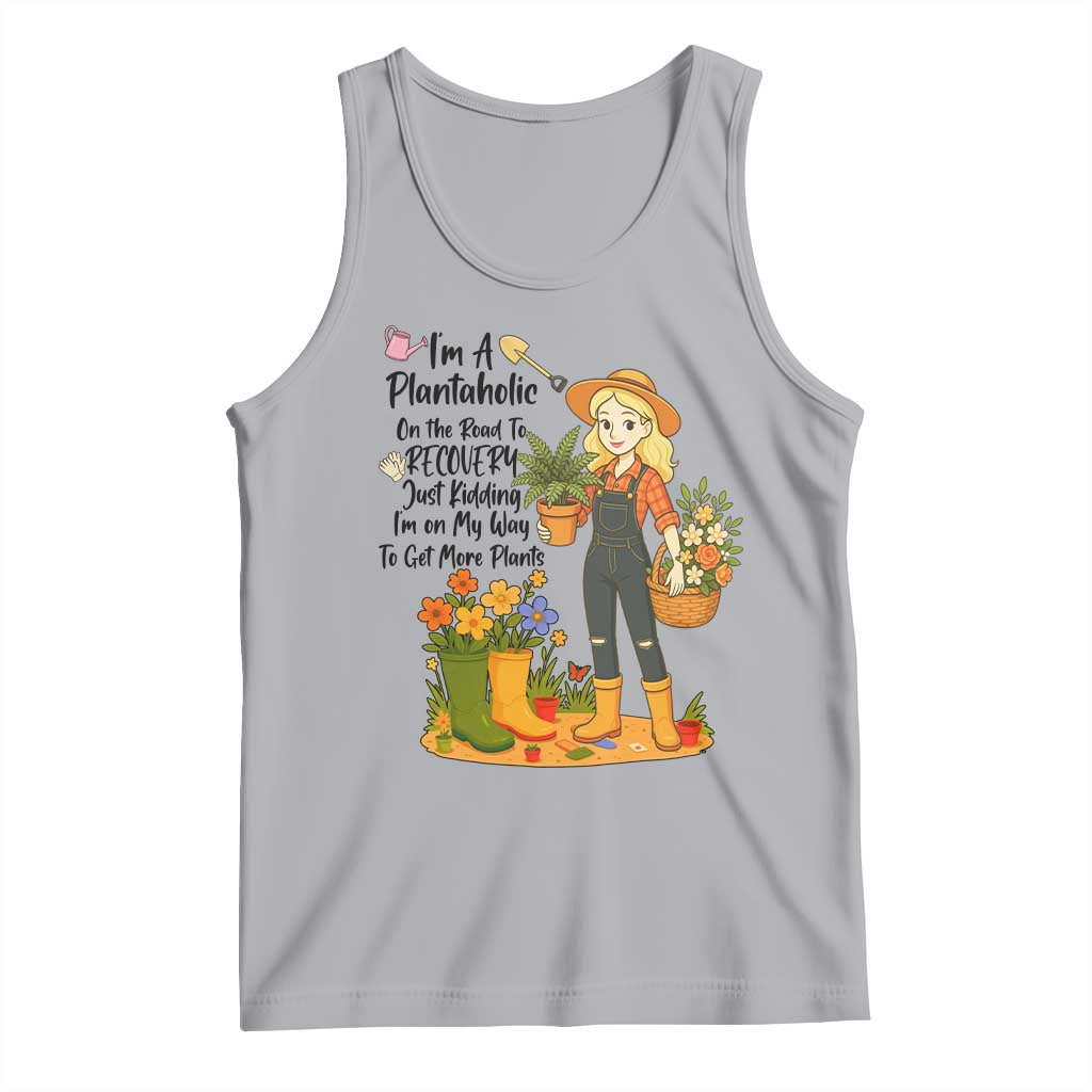 Plantaholic Tank Top Im On My Way To Get More Plants - Wonder Print Shop