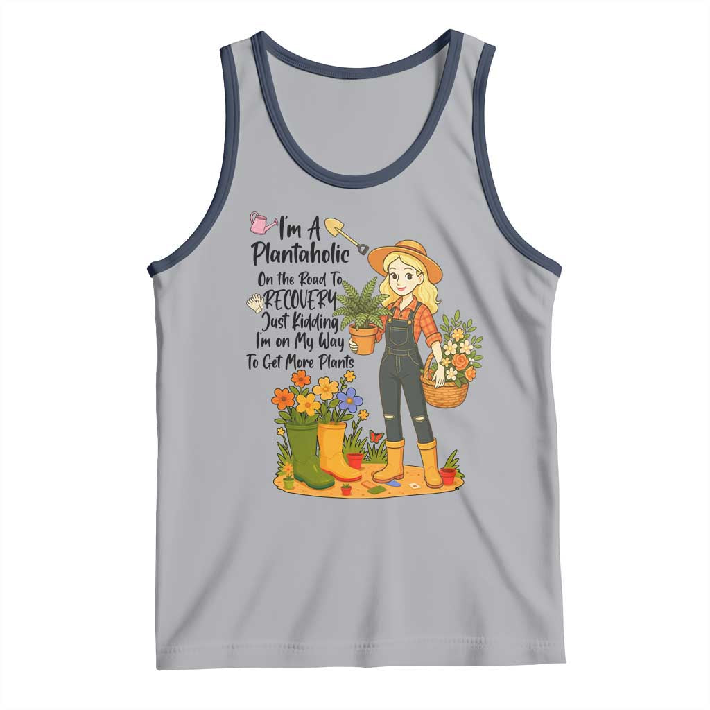 Plantaholic Tank Top Im On My Way To Get More Plants - Wonder Print Shop