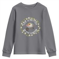 Gardening Lover Gift Youth Sweatshirt Life Is Better In The Garden - Wonder Print Shop
