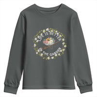 Gardening Lover Gift Youth Sweatshirt Life Is Better In The Garden - Wonder Print Shop