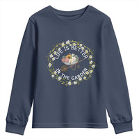 Gardening Lover Gift Youth Sweatshirt Life Is Better In The Garden - Wonder Print Shop
