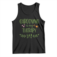 Gardening Is My Therapy Tank Top Funny Plant Lover - Wonder Print Shop