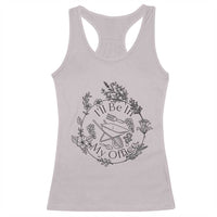 Gardening Lover Humor Racerback Tank Top I Will Be In My Office - Wonder Print Shop