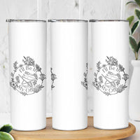 Gardening Lover Humor Skinny Tumbler I Will Be In My Office - Wonder Print Shop