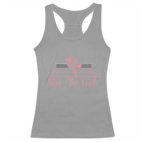 Slay The Court Tennis Girl Racerback Tank Top Gift For Sport Lover - Wonder Print Shop