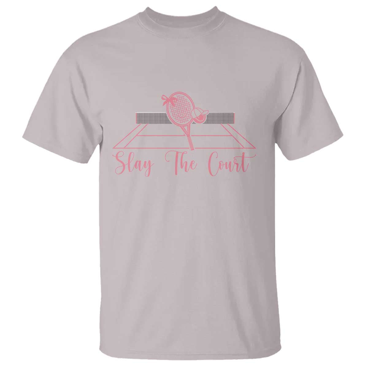 Slay The Court Tennis Girl T Shirt Gift For Sport Lover - Wonder Print Shop