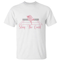 Slay The Court Tennis Girl T Shirt Gift For Sport Lover - Wonder Print Shop