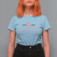 Slay The Court Tennis Girl T Shirt For Women Gift For Sport Lover - Wonder Print Shop