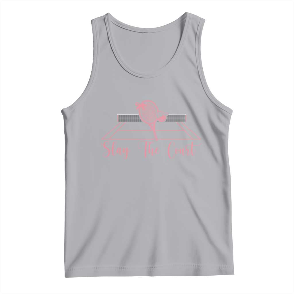Slay The Court Tennis Girl Tank Top Gift For Sport Lover - Wonder Print Shop