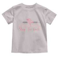 Slay The Court Tennis Girl Toddler T Shirt Gift For Sport Lover - Wonder Print Shop