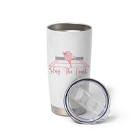 Slay The Court Tennis Girl Tumbler Cup Gift For Sport Lover - Wonder Print Shop