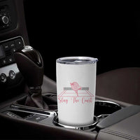 Slay The Court Tennis Girl Tumbler Cup Gift For Sport Lover - Wonder Print Shop