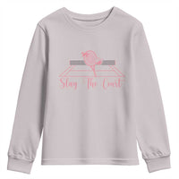 Slay The Court Tennis Girl Youth Sweatshirt Gift For Sport Lover - Wonder Print Shop